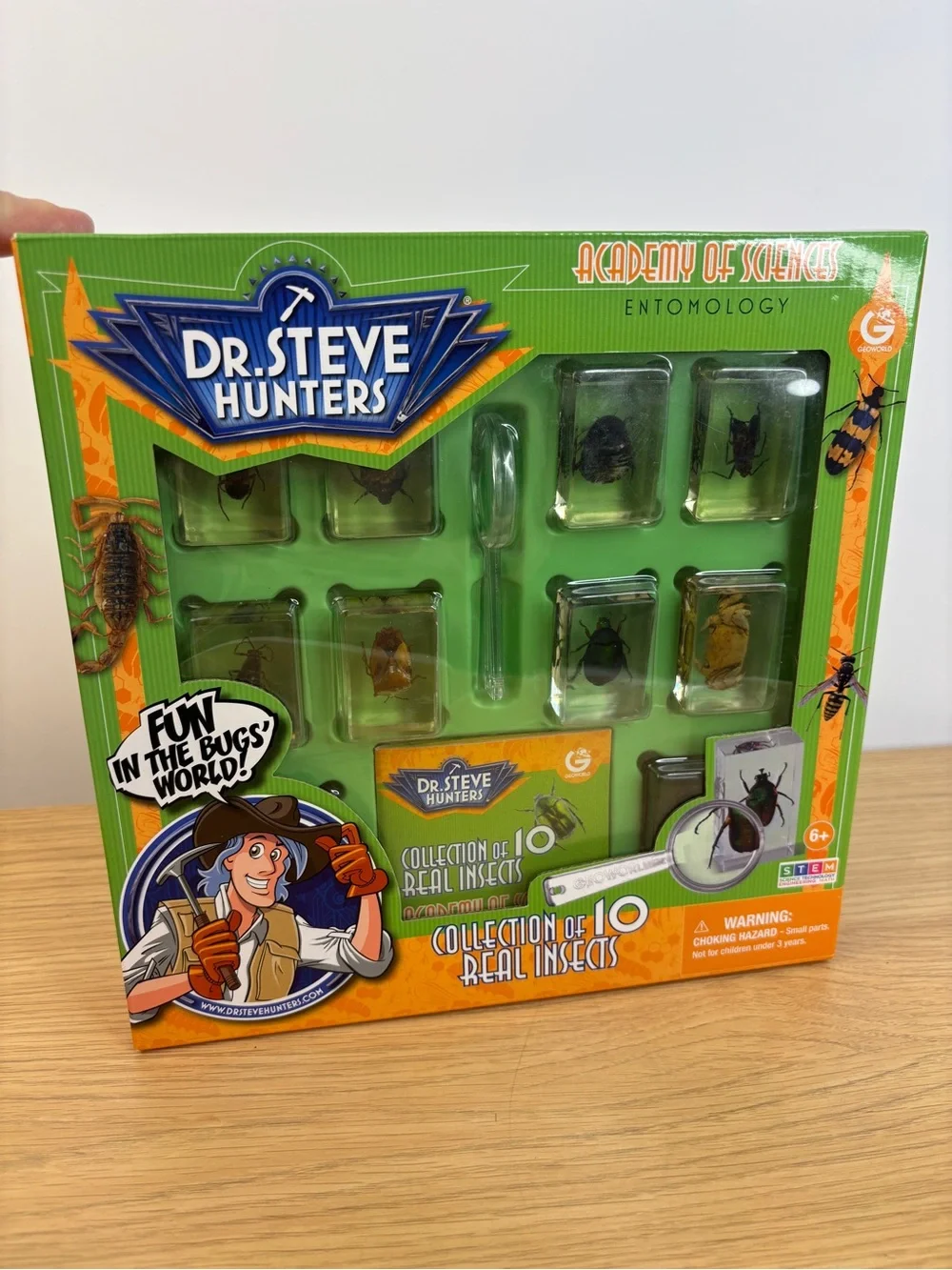 Dr. Steve Hunters Bug's World Collection - Entomology Set NEW!